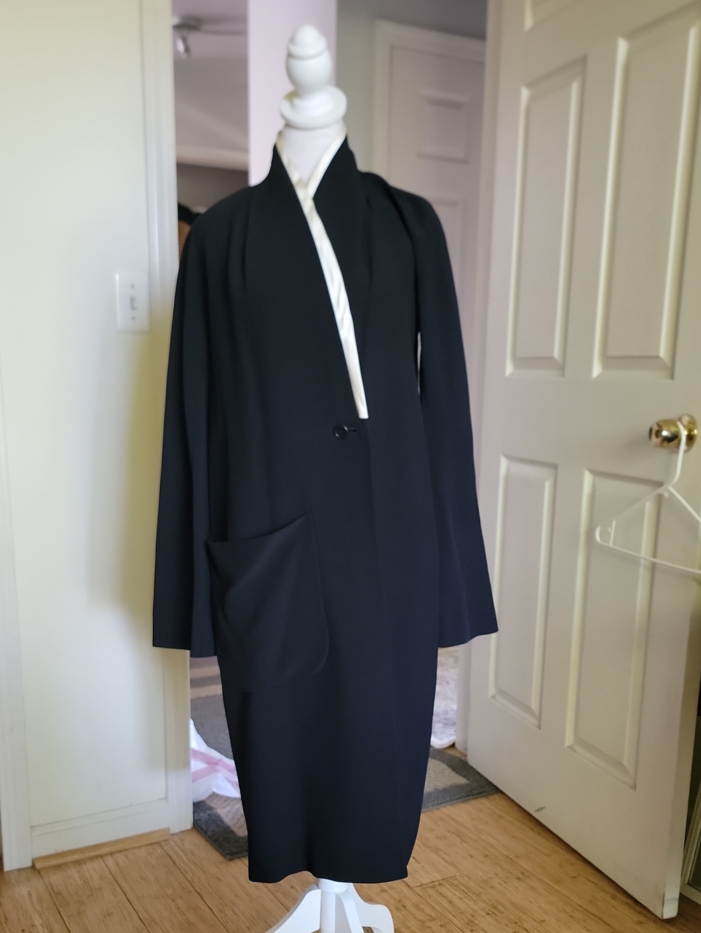 Alexander McQueen Vintage From The Salem Collection  Black Women's Long Coat